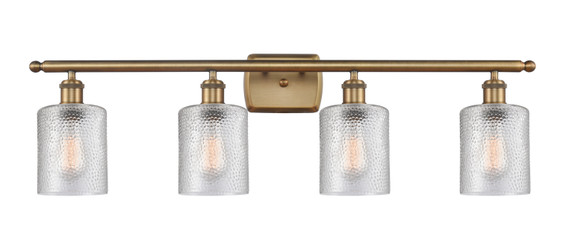 Bathroom Fixtures Four Lights by Innovations ( 405 | 516-4W-BB-G112-LED Ballston ) 