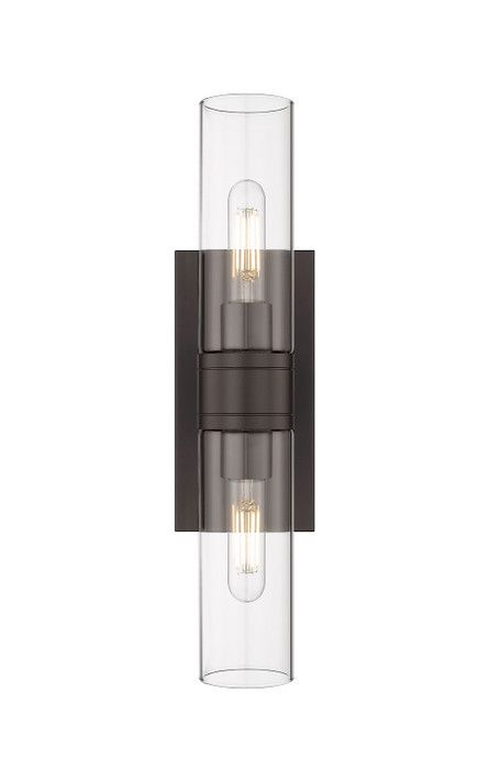 Bathroom Fixtures Cylindrical / Linear by Innovations ( 405 | 617-2W-OB-G617-8CL Downtown Urban ) 