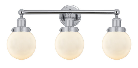 Bathroom Fixtures Three Lights by Innovations ( 405 | 616-3W-PC-G201-6 Edison ) 