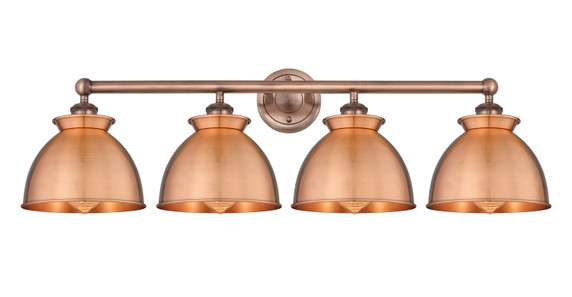 Bathroom Fixtures Four Lights by Innovations ( 405 | 616-4W-AC-M14-AC Edison ) 