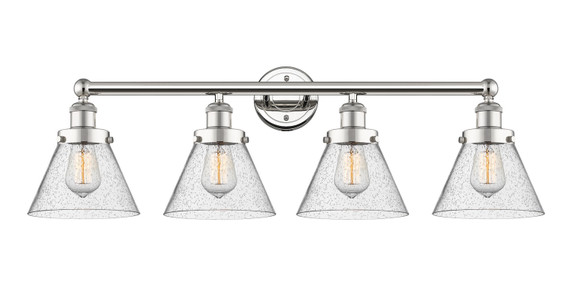 Bathroom Fixtures Four Lights by Innovations ( 405 | 616-4W-PN-G44 Edison ) 