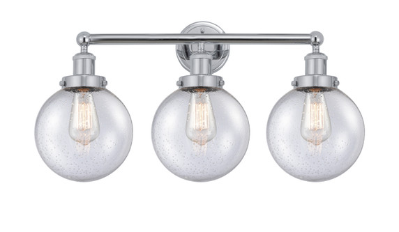 Bathroom Fixtures Three Lights by Innovations ( 405 | 616-3W-PC-G204-8 Edison ) 