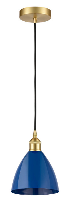 Mini Pendants Metal Shade by Innovations ( 405 | 616-1P-SG-MBD-75-BL Edison ) 