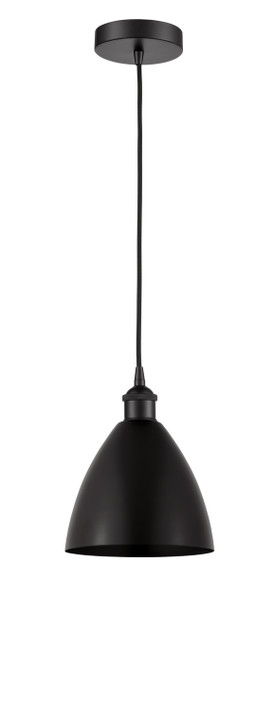 Mini Pendants Metal Shade by Innovations ( 405 | 616-1P-BK-MBD-75-BK-LED Edison ) 