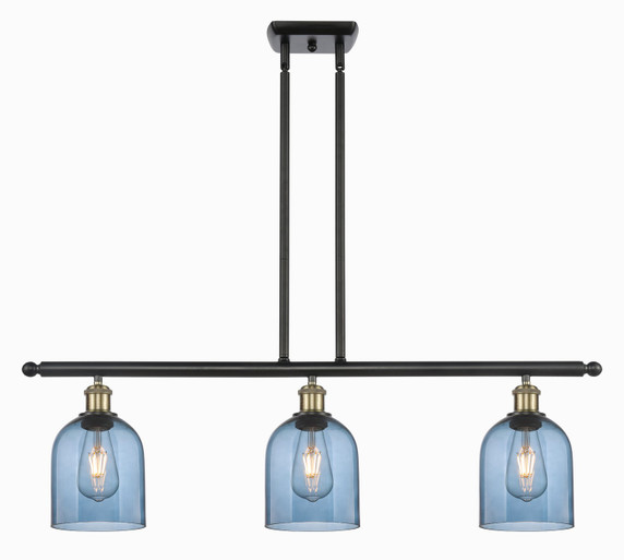 Linear/Island 3 Light Bar by Innovations ( 405 | 516-3I-BAB-G558-6BL Ballston ) 