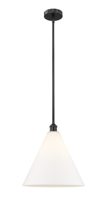 Pendants Glass Down by Innovations ( 405 | 616-1S-BK-GBC-161 Edison ) 