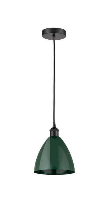 Mini Pendants Glass Down by Innovations ( 405 | 616-1P-BK-MBD-75-GR Edison ) 