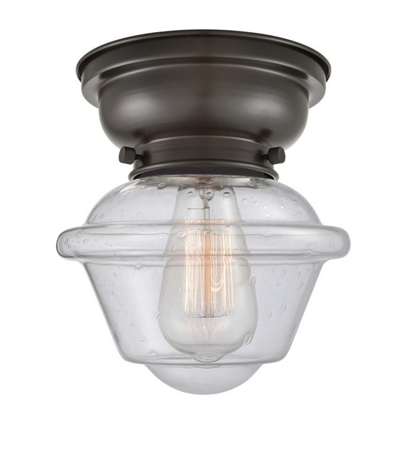 Flush Mounts Glass Down by Innovations ( 405 | 623-1F-OB-G534-LED Franklin Restoration ) 