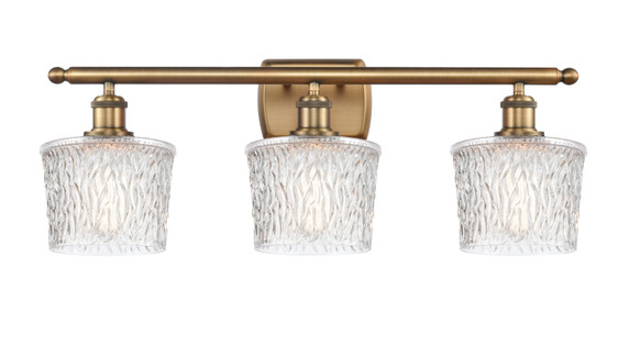 Bathroom Fixtures Three Lights by Innovations ( 405 | 516-3W-BB-G402-LED Ballston ) 