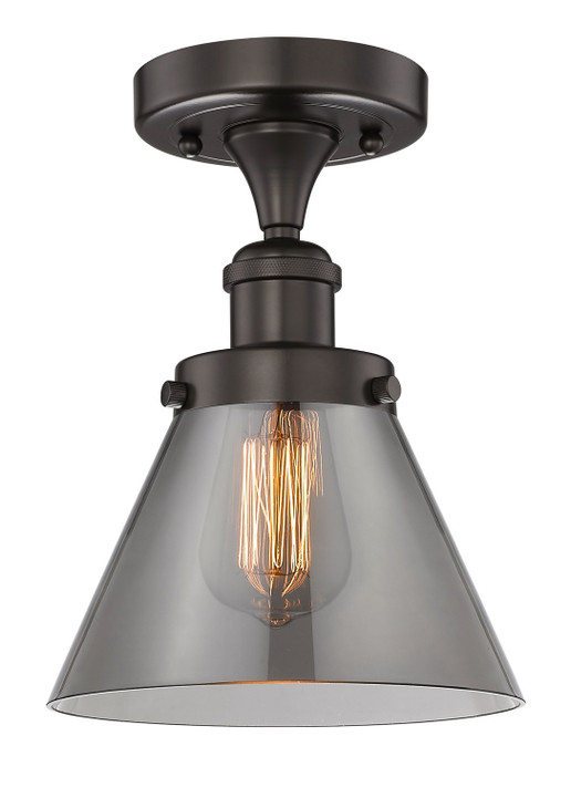 Semi-Flush Mts. Glass Down by Innovations ( 405 | 616-1F-OB-G43 Edison ) 