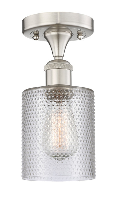 Semi-Flush Mts. Glass Down by Innovations ( 405 | 616-1F-SN-G112 Edison ) 