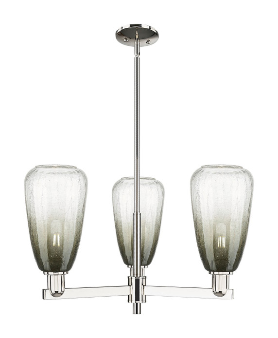 Mid. Chandeliers Glass Up by Innovations ( 405 | 716-3CR-PN-G480-6SL Arcadia ) 