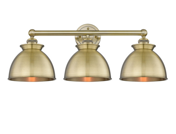 Bathroom Fixtures Three Lights by Innovations ( 405 | 616-3W-AB-M14-AB Edison ) 
