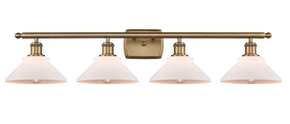 Bathroom Fixtures Four Lights by Innovations ( 405 | 516-4W-BB-G131-LED Ballston ) 