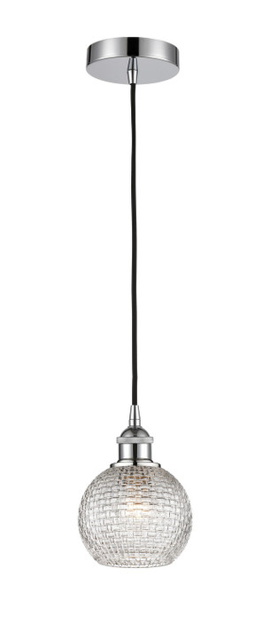 Mini Pendants Glass Down by Innovations ( 405 | 616-1P-PC-G122C-6CL Edison ) 