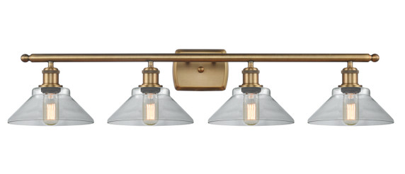 Bathroom Fixtures Four Lights by Innovations ( 405 | 516-4W-BB-G132 Ballston ) 