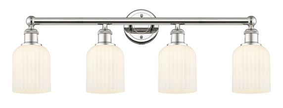 Bathroom Fixtures Four Lights by Innovations ( 405 | 616-4W-PN-G559-5GWH Edison ) 