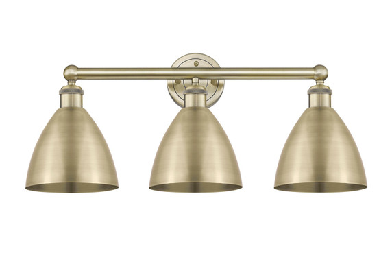 Bathroom Fixtures Three Lights by Innovations ( 405 | 616-3W-AB-MBD-75-AB Edison ) 