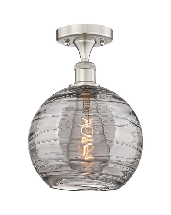 Semi-Flush Mts. Glass Down by Innovations ( 405 | 616-1F-SN-G1213-10SM Edison ) 