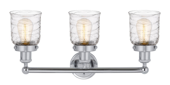 Bathroom Fixtures Three Lights by Innovations ( 405 | 616-3W-PC-G513 Edison ) 