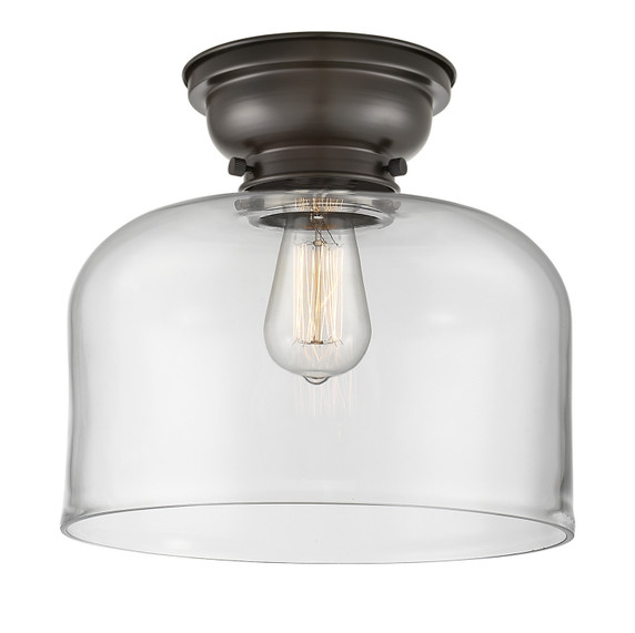 Flush Mounts Glass Down by Innovations ( 405 | 623-1F-OB-G72-L-LED Franklin Restoration ) 