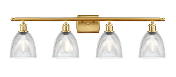 Bathroom Fixtures Four Lights by Innovations ( 405 | 516-4W-SG-G382 Ballston ) 