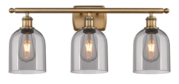 Bathroom Fixtures Three Lights by Innovations ( 405 | 516-3W-BB-G558-6SM Ballston ) 