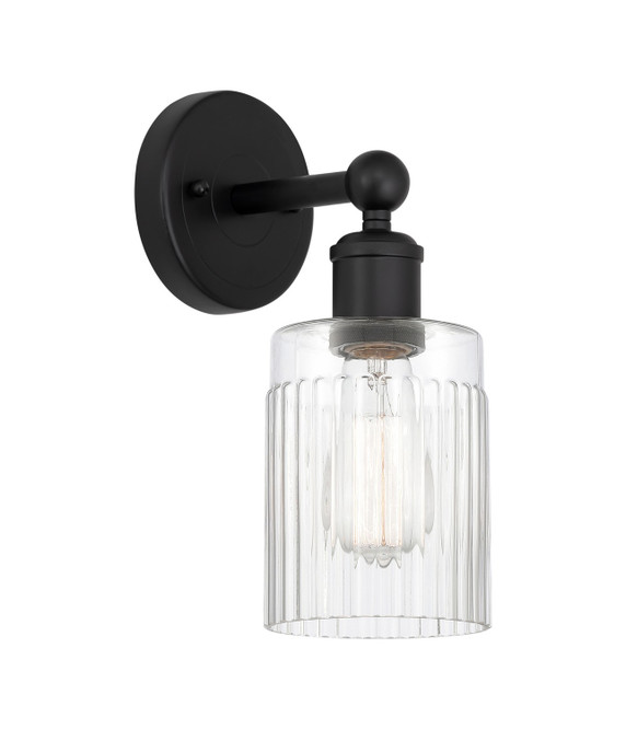 Sconces Single Glass by Innovations ( 405 | 616-1W-BK-G342 Edison ) 