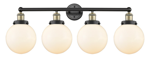 Bathroom Fixtures Four Lights by Innovations ( 405 | 616-4W-BAB-G201-8 Edison ) 