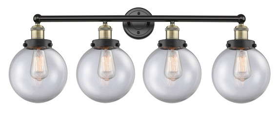 Bathroom Fixtures Four Lights by Innovations ( 405 | 616-4W-BAB-G202-8 Edison ) 