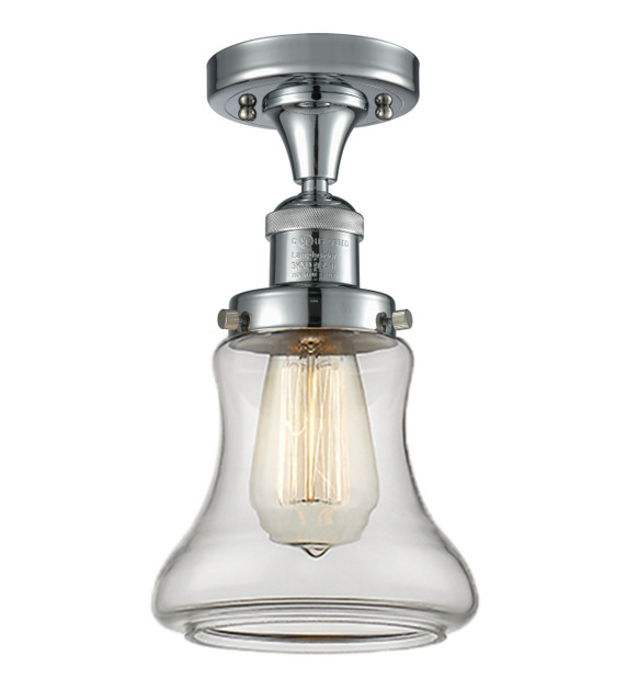 Semi-Flush Mts. Glass Down by Innovations ( 405 | 517-1CH-PC-G192 Franklin Restoration ) 