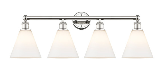 Bathroom Fixtures Four Lights by Innovations ( 405 | 616-4W-PN-GBC-81 Edison ) 