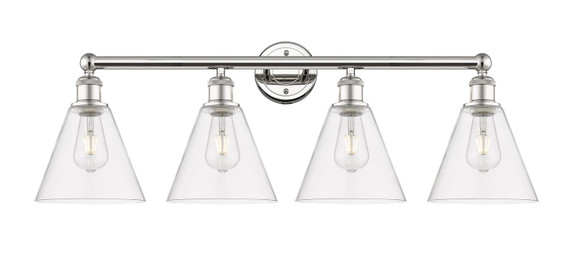 Bathroom Fixtures Four Lights by Innovations ( 405 | 616-4W-PN-GBC-82 Edison ) 