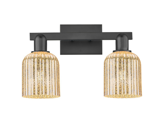 Bathroom Fixtures Two Lights by Innovations ( 405 | 716-2W-BK-G559-5ME Arcadia ) 