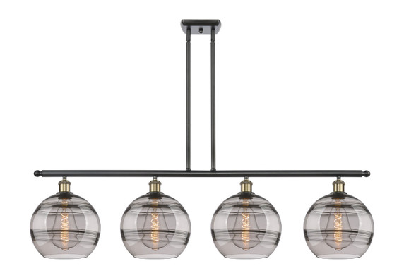 Linear/Island 4 Light + by Innovations ( 405 | 516-4I-BAB-G556-10SM Ballston ) 