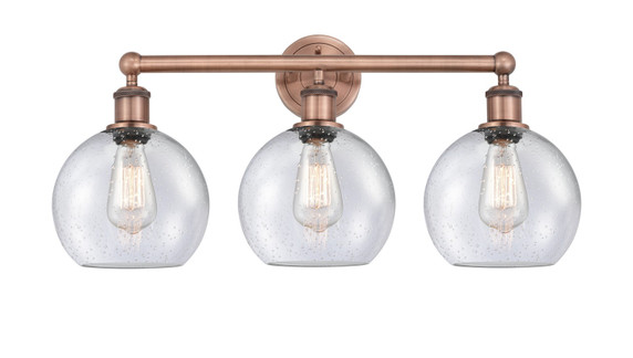 Bathroom Fixtures Three Lights by Innovations ( 405 | 616-3W-AC-G124-8 Edison ) 