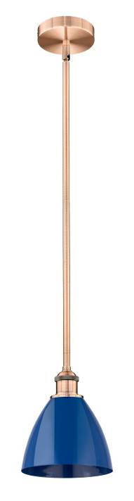 Mini Pendants Metal Shade by Innovations ( 405 | 616-1S-AC-MBD-75-BL Edison ) 