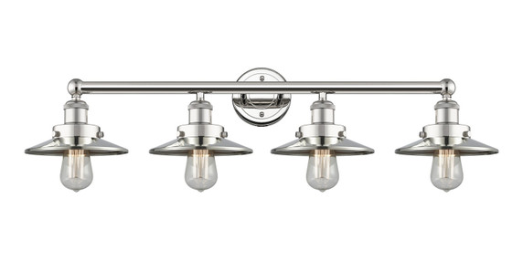 Bathroom Fixtures Four Lights by Innovations ( 405 | 616-4W-PN-M1-PN Edison ) 