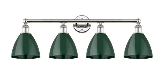 Bathroom Fixtures Four Lights by Innovations ( 405 | 616-4W-PN-MBD-75-GR Edison ) 