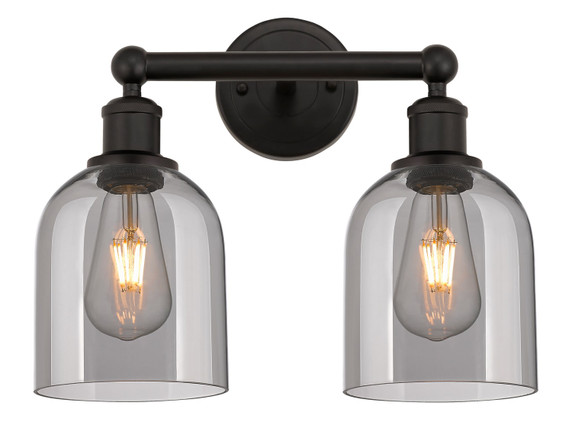 Bathroom Fixtures Two Lights by Innovations ( 405 | 616-2W-OB-G558-6SM Edison ) 