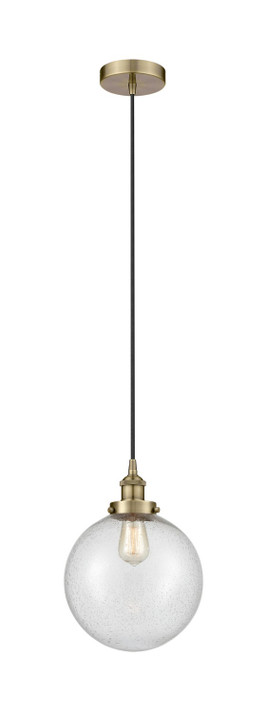 Mini Pendants Glass Down by Innovations ( 405 | 616-1PH-AB-G204-10 Edison ) 