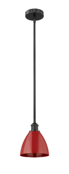 Mini Pendants Metal Shade by Innovations ( 405 | 616-1S-BK-MBD-75-RD Edison ) 