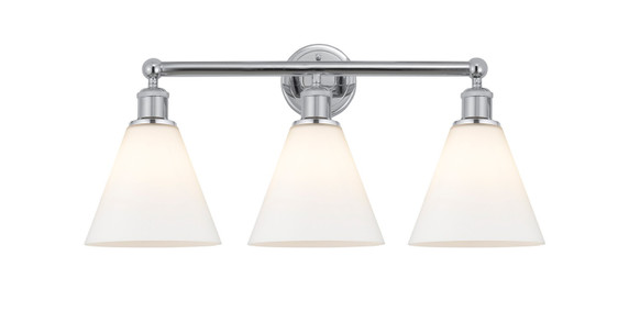 Bathroom Fixtures Three Lights by Innovations ( 405 | 616-3W-PC-GBC-81 Edison ) 