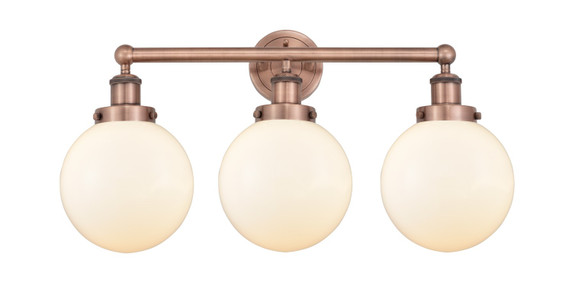 Bathroom Fixtures Three Lights by Innovations ( 405 | 616-3W-AC-G201-8 Edison ) 