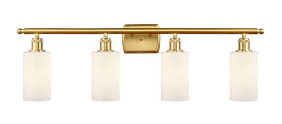 Bathroom Fixtures Four Lights by Innovations ( 405 | 516-4W-SG-G801-LED Ballston ) 