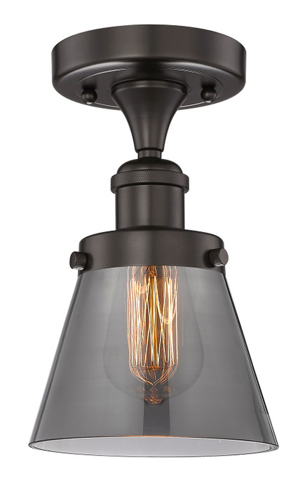 Semi-Flush Mts. Glass Down by Innovations ( 405 | 616-1F-OB-G63 Edison ) 