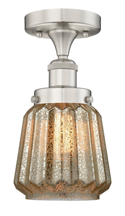 Semi-Flush Mts. Glass Down by Innovations ( 405 | 616-1F-SN-G146 Edison ) 