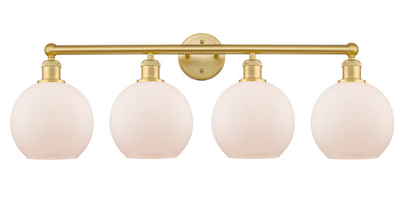 Bathroom Fixtures Four Lights by Innovations ( 405 | 616-4W-SG-G121-8 Edison ) 