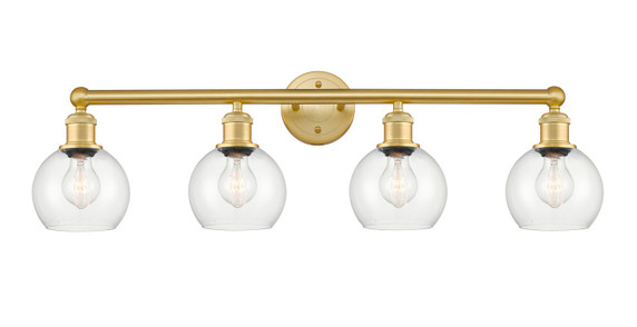 Bathroom Fixtures Four Lights by Innovations ( 405 | 616-4W-SG-G122-6 Edison ) 