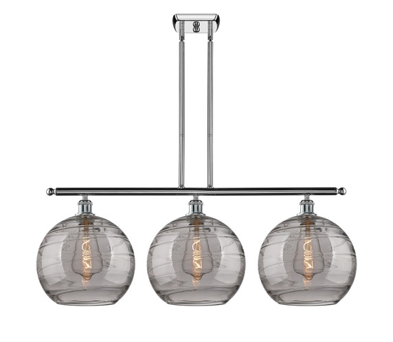 Linear/Island 3 Light Bar by Innovations ( 405 | 516-3I-PC-G1213-12SM Ballston ) 